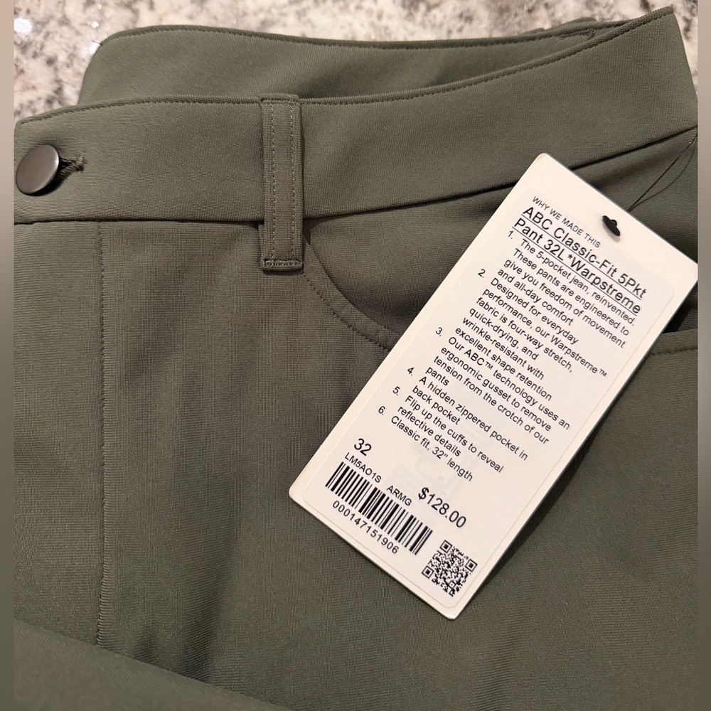 lululemon ABC Classic-Fit 5 Pocket Pant